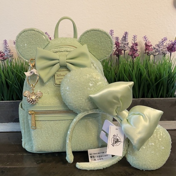 Loungefly Bags Disney Parks Mint Green Loungefly Set Poshmark